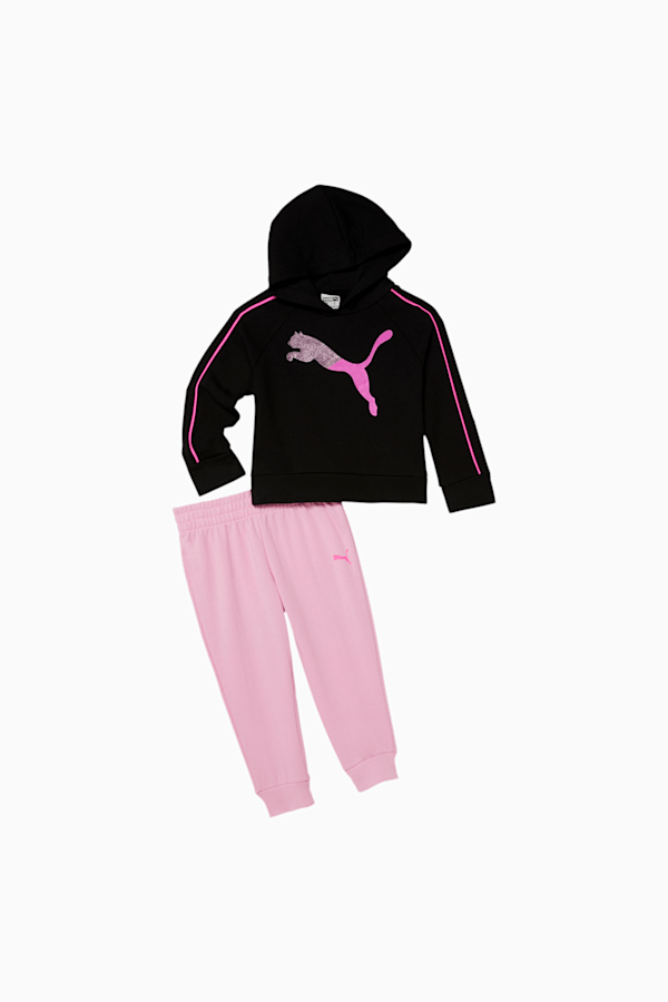 Fleece Hoodie Jogger Toddler Set